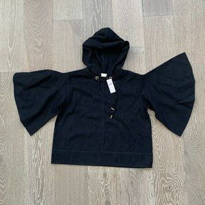 Maeve for Anthropologie Hooded Poncho Sweater